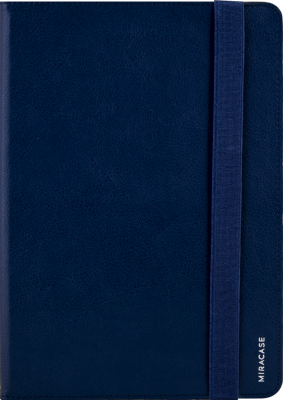 Чехол-книжка Miracase для планшета 8707 универсальный 9-10'', кожзам, синий