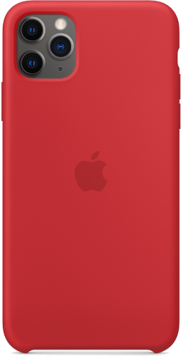Чехол-крышка Apple для iPhone 11 Pro Max, силикон, красный (MWYV2)