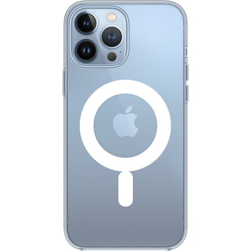 Чехол-крышка Deppa Gel MagSafe для iPhone 13, термополиуретан, прозрачный