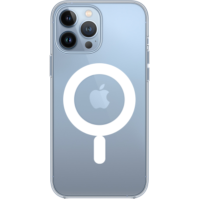 Чехол-крышка Deppa Gel MagSafe для iPhone 13, термополиуретан, прозрачный