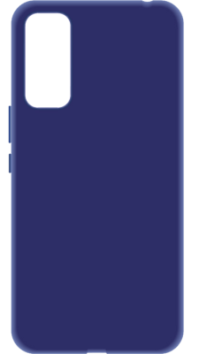 Чехол-крышка LuxCase для Xiaomi Redmi 10, термополиуретан, синий