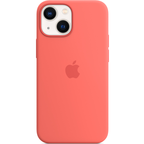 Чехол-крышка Apple MagSafe для iPhone 13 mini, силикон, розовый помело (MM1V3)