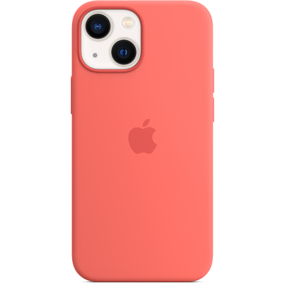 Чехол-крышка Apple MagSafe для iPhone 13 mini, силикон, розовый помело (MM1V3)