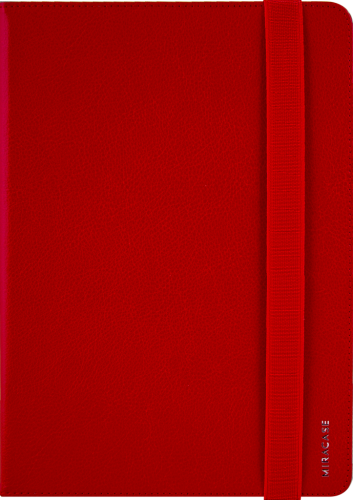 Чехол-книжка Miracase для планшета 8707 универсальный 9-10'', кожзам, красный
