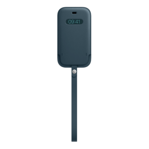 Чехол-конверт Apple MagSafe для iPhone 12 mini, кожа, синий (MHMQ3)