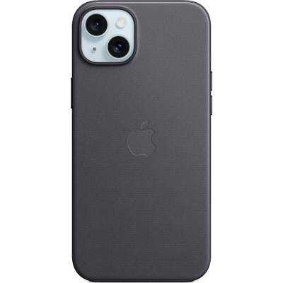 Чехол-крышка Apple FineWoven Case with MagSafe для Apple iPhone 15 Plus, черный (MT423)