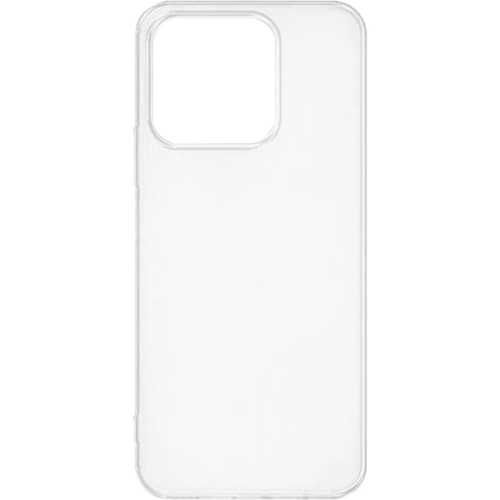 Чехол-крышка LuxCase для Apple iPhone 15 Pro, силикон, прозрачный