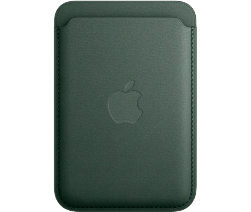 Чехол-бумажник Apple MagSafe для iPhone, микротвил, зеленый (MT273ZM/A)