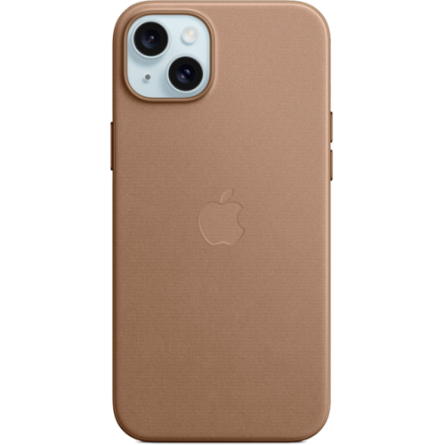 Чехол-крышка Apple FineWoven Case with MagSafe для Apple iPhone 15 Plus, бежевый (MT473)