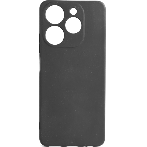 Чехол-крышка LuxCase для Tecno Spark 10C, термополиуретан, черный