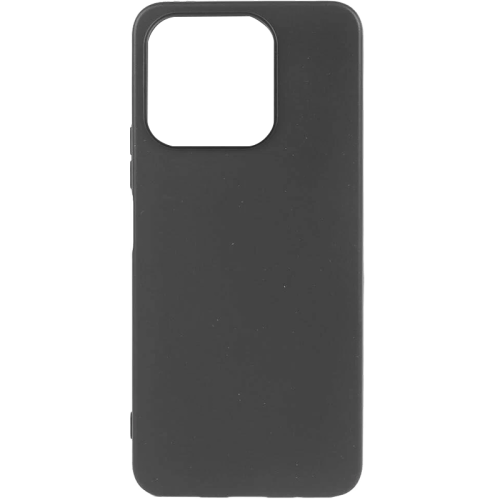 Чехол-крышка LuxCase для Apple iPhone 15 Plus, термополиуретан, черный