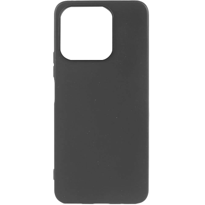 Чехол-крышка LuxCase для Apple iPhone 15 Plus, термополиуретан, черный