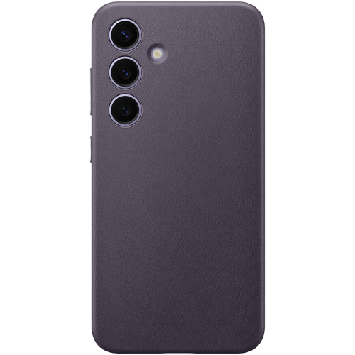 Чехол-крышка Samsung Vegan Leather Case для Galaxy S24+, полиуретан, темно-фиолетовый (GP-FPS926HCAVR)