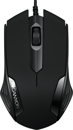 Мышь Canyon CNE-CMS02B, черная