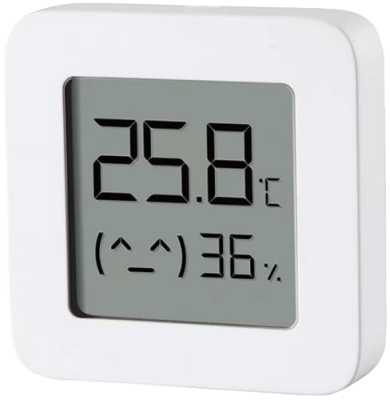 Датчик температуры и влажности  Xiaomi Temperature and Humidity Monitor 2, белый (NUN4126GL)