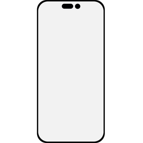 Защитное стекло RedLine для Apple iPhone 15 Pro 2.5D Full Glue (черная рамка)