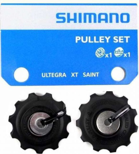Ролики заднего переключателя Shimano RD-M772/6700 9-10 скоростей (черный)
