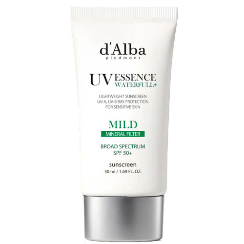 Минеральный солнцезащитный крем d'Alba Waterfull Mild Sun Cream SPF50+ PA++++