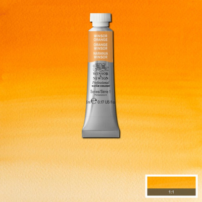 Акварель Winsor&Newton "Professional" в тюбике 5 мл Винзор оранжевый