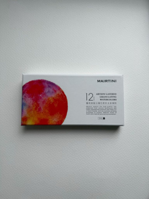 Набор акварели с грануляцией Mairtini "Artists' Layered Granulating", новая версия