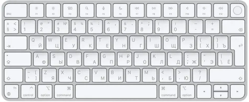 Беспроводная клавиатура Apple Magic Keyboard with Touch ID USB-C русская White (MXCK3)