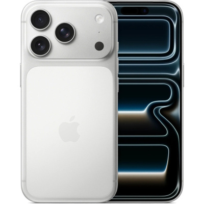 Смартфон Apple iPhone 17 Pro 256 ГБ Серебристый (nanoSIM+eSIM, без RuStore)