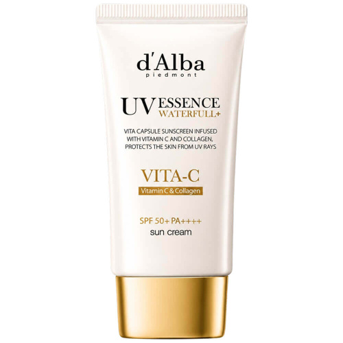 Капсульный солнцезащитный крем d'Alba Vita Capsule Anti-Aging Sun Cream SPF50+ PA++++