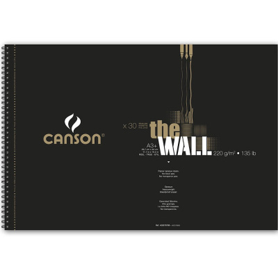 Альбом для маркера на спирали Canson "The Wall" 29,7х43,7см 30 л 220 г