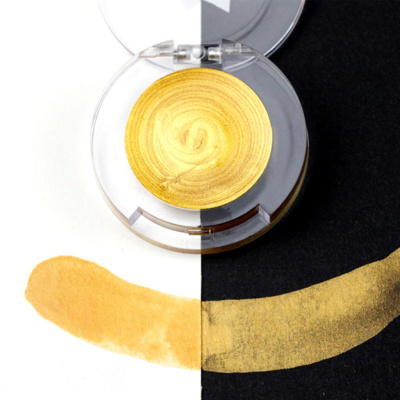 Акварель Mairtini "Metallic Pearlescent" палетка 3 мл, Gold Dust