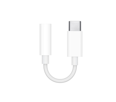 Кабель Apple USB Type-C to 3.5 mm Headphone Jack Adapter MU7E2