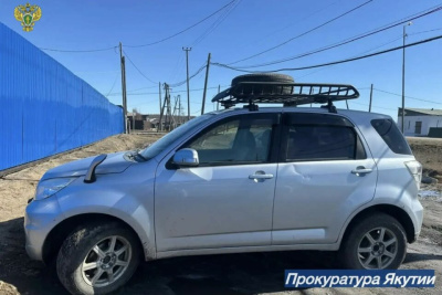 В Якутии у нелегального продавца алкоголя конфисковали автомобиль / ЯСИА   