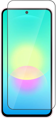Защитное стекло BoraSCO для Samsung Galaxy A27 5G с чёрной рамкой