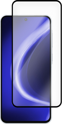 Защитное стекло Krutoff Premium для Samsung Galaxy A27 5G с чёрной рамкой