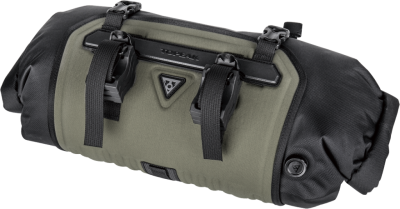 Велосумка на руль Topeak Frontloader II 12 литров (черный / зеленый)