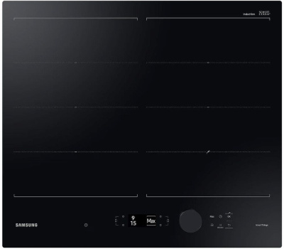 Индукционная варочная поверхность Samsung Extended Flex Zone Plus 59 см, черный