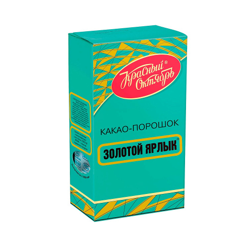 Какао Золотой Ярлык, Красный Октябрь 100 гр.
