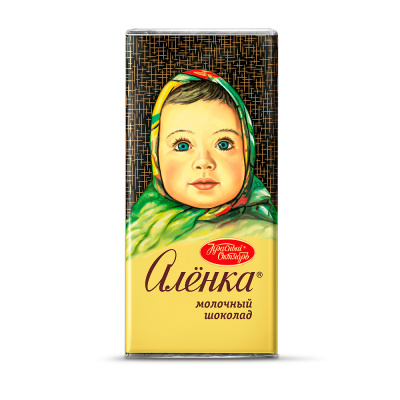 Молочный шоколад «Алёнка», Красный Октябрь, 40 гр.