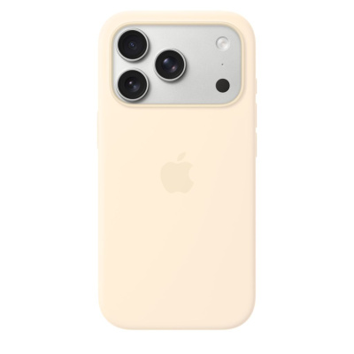 Чехол-накладка Silicone Case with MagSafe/Camera Control для iPhone 17 Pro (Vanilla)