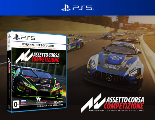 Assetto Corsa Competizione (Издание первого дня) (PS5)