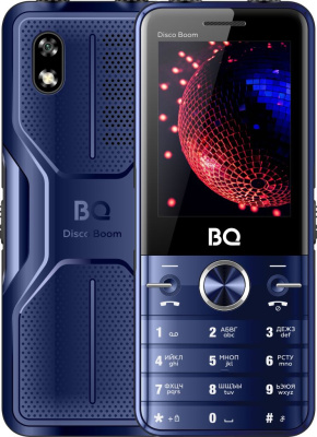 Мобильный телефон BQ 2842 Disco Boom Синий / Чёрный