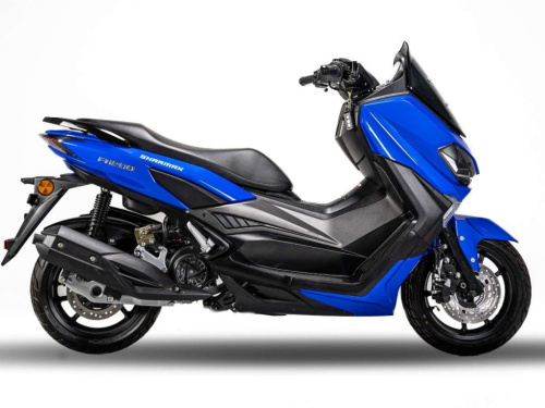 Мотоцикл Макси скутер SHARMAX FX200 (49 куб. см) с ПТС