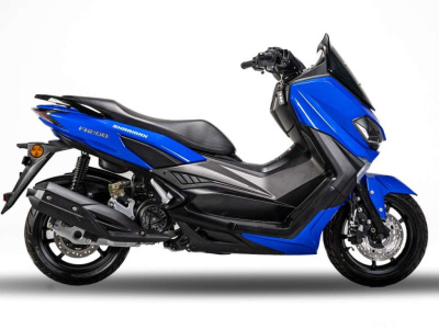 Мотоцикл Макси скутер SHARMAX FX200 (49 куб. см) с ПТС