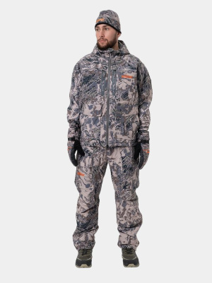 Зимний костюм для охоты Remington 3 в 1 Blizzard II Figure — с мембраной