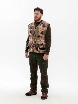 Разгрузочный жилет Remington Easy Hunting Yellow Waterfowl для охоты, 4 кармана