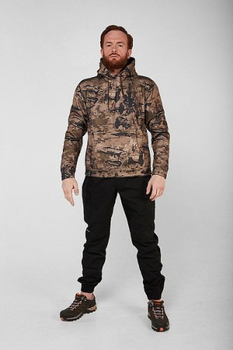Джемпер Remington Hunting Brave EMP — камуфляж, микрофлис, защита от ветра