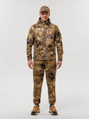 Костюм для охоты Remington Oreo Yellow Waterfowl — бесшумный, с флисом и UPF