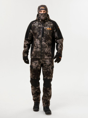 Костюм Remington XM Elite Improved Black Camo с мембраной Climatic Pro