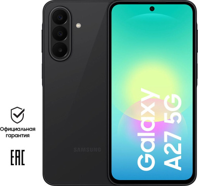 Смартфон Samsung Galaxy A27 8 ГБ/256 ГБ черный