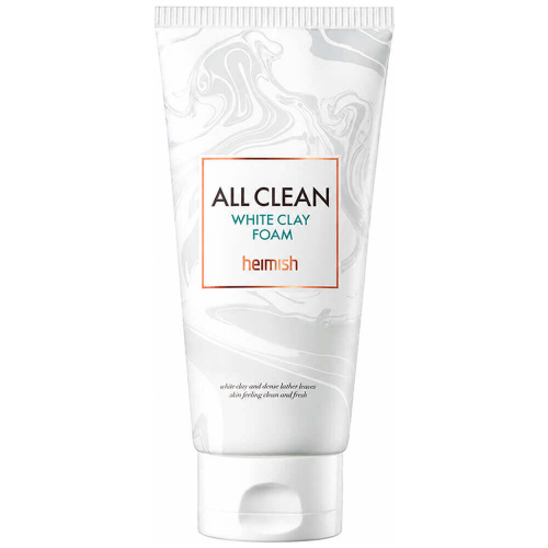Глиняная пенка для глубокого очищения пор Heimish All Clean White Clay Foam