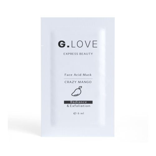 Энзимная маска-эксфолиант с комплексом кислот G.Love Face Acid Mask Crazy Mango - саше 6 мл
